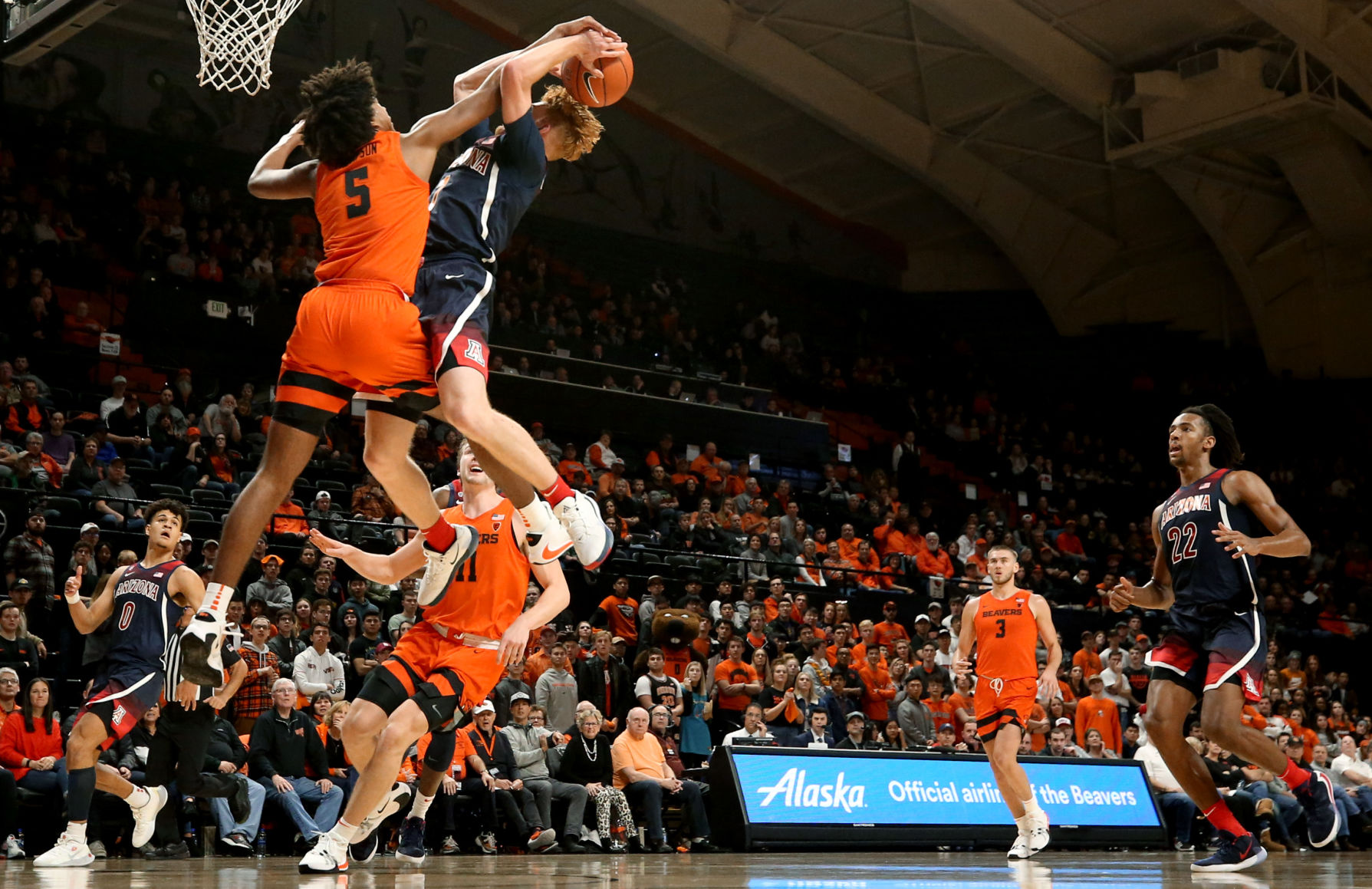 University of Arizona vs Oregon State